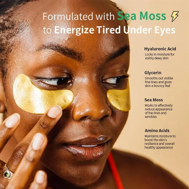 Gold Collagen Eye Gel Mask factory Gold Collagen Eye Gel Mask factory